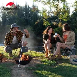 NATUREHIKE தொங்கும் பானை தொகுப்பு - முகாம் மற்றும் நடைபயணத்திற்கான நீடித்த அலுமினியம்