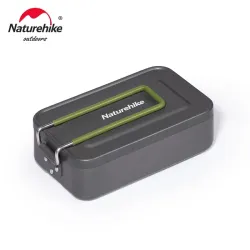 Hliníkový bento box NATUREHIKE: Odolný a nepriepustný na kempovanie