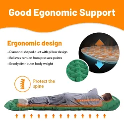 NATUREHIKE Inflatable Mattress: Lightweight Comfort for Campers