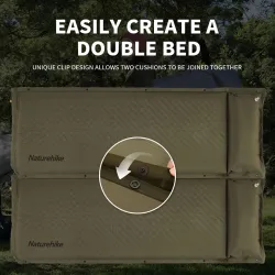 NATUREHIKE Air Mattress D01: Ultralight, Comfort & Packable for Camping
