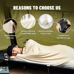 NATUREHIKE Lightweight & Elastic Liner for Comforting Sleep