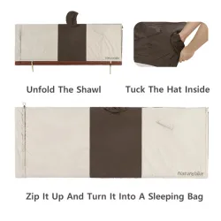 NATUREHIKE Wearable Cloak Bag: Ultralight Comfort for Camping