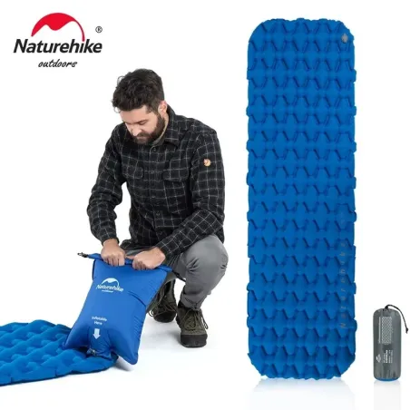 NATUREHIKE Inflatable Sleeping Pad: Lightweight & Compact Comfort