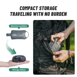 NATUREHIKE Inflatable Camp Mattress - Comfort & Convenience