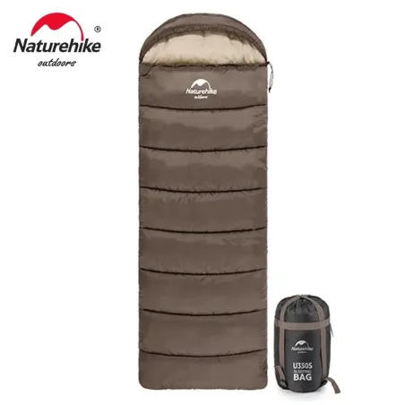 NATUREHIKE Ultralight Cotton Sleeping Bag - Warm & Waterproof