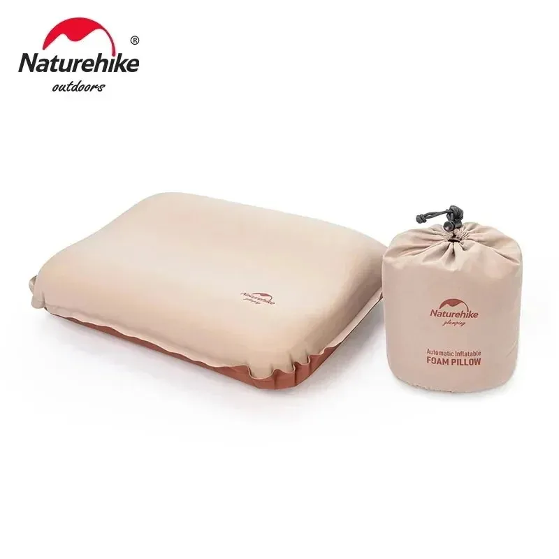 NATUREHIKE Self-Inflating Camping Pillow - 3D Ultralight Comfort