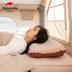NATUREHIKE Self-Inflating Camping Pillow - 3D Ultralight Comfort