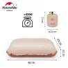 NATUREHIKE Self-Inflating Camping Pillow - 3D Ultralight Comfort