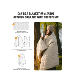 NATUREHIKE Heated Blanket -  Warm & Cozy for Camping, Hiking