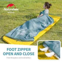 NATUREHIKE NatureSea: Ultralight & Versatile Camp Blanket/Sleeping Bag