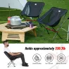 Ultralehká kempingová židle NATUREHIKE pro cestování a pohodlí