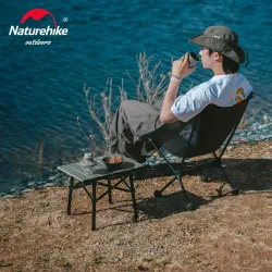 NATUREHIKE Ultraľahký skladací kempingový stôl - Turistika a objavovanie