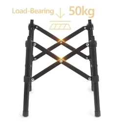 NATUREHIKE Ultraľahký skladací kempingový stôl - Turistika a objavovanie