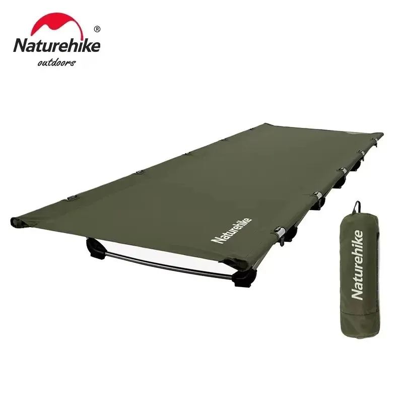 Lit de camp ultraléger Naturehike – Lit pliant portable avec cadre nano-revêtu
