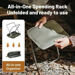 Skladacia stolička NATUREHIKE: prenosná, ľahká a pohodlná