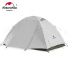 Tienda de campaña NATUREHIKE Cloud River: ligera, impermeable y resistente a los rayos UV