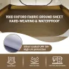 Tienda de campaña NATUREHIKE Cloud River: ligera, impermeable y resistente a los rayos UV