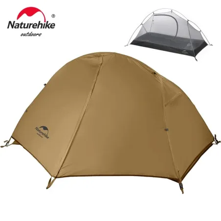 Сверхлегкая одноместная палатка NATUREHIKE, идеальная для пешего туризма и путешествий