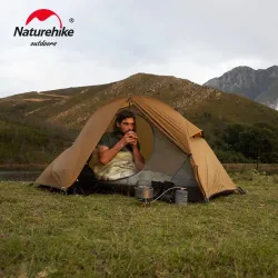 Сверхлегкая одноместная палатка NATUREHIKE, идеальная для пешего туризма и путешествий