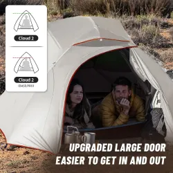 NATUREHIKE Cloud Up 3P: sangat ringan, kedap air, dan dapat menopang dirinya sendiri