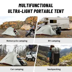 NATUREHIKE Cloud Up 3P: sangat ringan, kedap air, dan dapat menopang dirinya sendiri