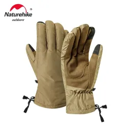 NATUREHIKE šiltos ir vandeniui atsparios pirštinės žygiams pėsčiomis ir dviračiams