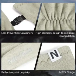 Vyhřívané rukavice s dotykovou obrazovkou NATUREHIKE na zimu