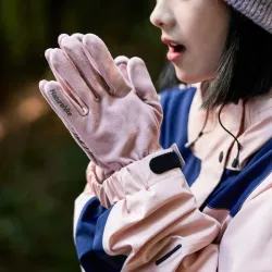 Vyhřívané rukavice s dotykovou obrazovkou NATUREHIKE na zimu