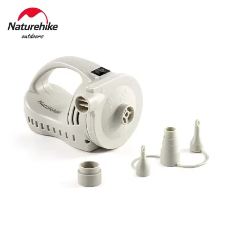 NATUREHIKE 电动气泵：露营和旅行的快速充气工具