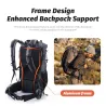 Походный рюкзак NATUREHIKE 60+5 л: просторный и водонепроницаемый
