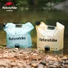 Складная сумка для воды NATUREHIKE 10 л — портативная и герметичная
