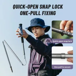 NATUREHIKE Lightwind Pro: сверхлегкие алюминиевые треккинговые палки