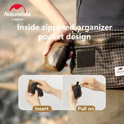 NATUREHIKE Foldable Camp Bag: Durable & Eco-Friendly