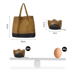 NATUREHIKE Foldable Camp Bag: Durable & Eco-Friendly