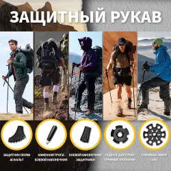 NATUREHIKE Carbon Trekking Poles: Lightweight & Durable