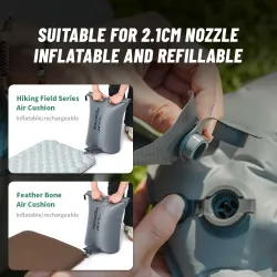 NATUREHIKE Inflatable Camp Air Mat: Comfort & Versatility