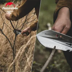 NATUREHIKE: Multifunctional Shovel for Camping & Survival