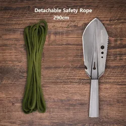 NATUREHIKE: Multifunctional Shovel for Camping & Survival