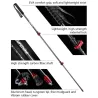 NATUREHIKE ST10 Carbon Poles - Ultralight, Extendable Trekking