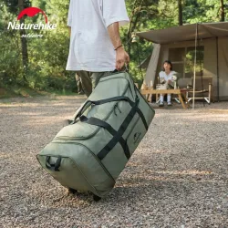 NATUREHIKE Collapsible Trolley Bag: Compact & Spacious