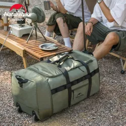 NATUREHIKE Collapsible Trolley Bag: Compact & Spacious