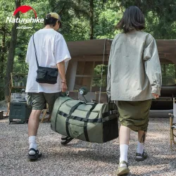 NATUREHIKE Collapsible Trolley Bag: Compact & Spacious