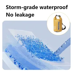 NATUREHIKE Waterproof Bag: Hike, Swim, Stream with 10/15/25L Capacity