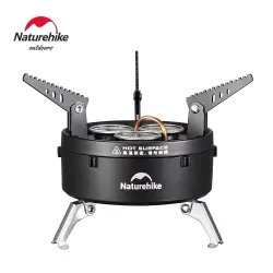NATUREHIKE Kompakt összecsukható gáztűzhely kempingezéshez és piknikezéshez