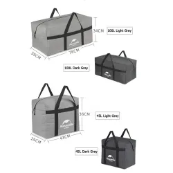 Velká skládací úložná taška NATUREHIKE na kempování a cestování